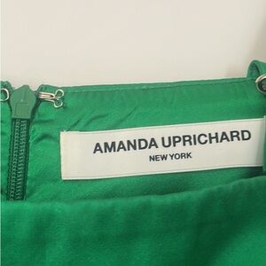Amanda uprichard dress green satin